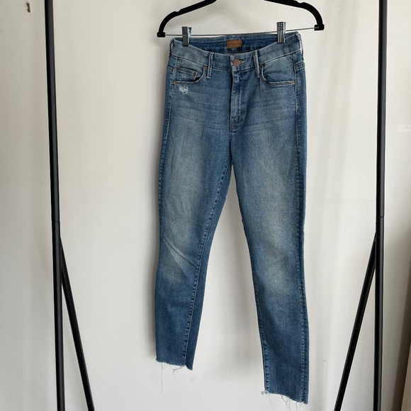Mother Denim - High waisted Looker Ankle Fray - Picture 2 of 5